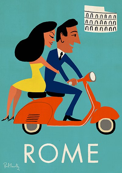 PTH0223 Rome Poster PLGWW PLMOB Y