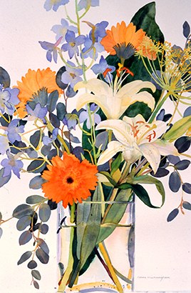 WIN0152 lilies and gerbera
