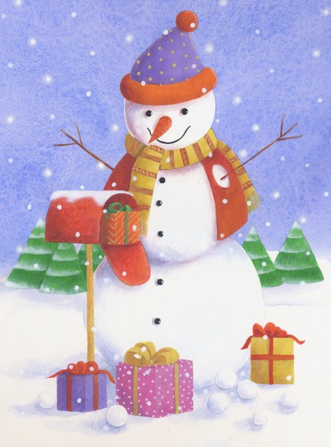 DMY0024 Snowpostman