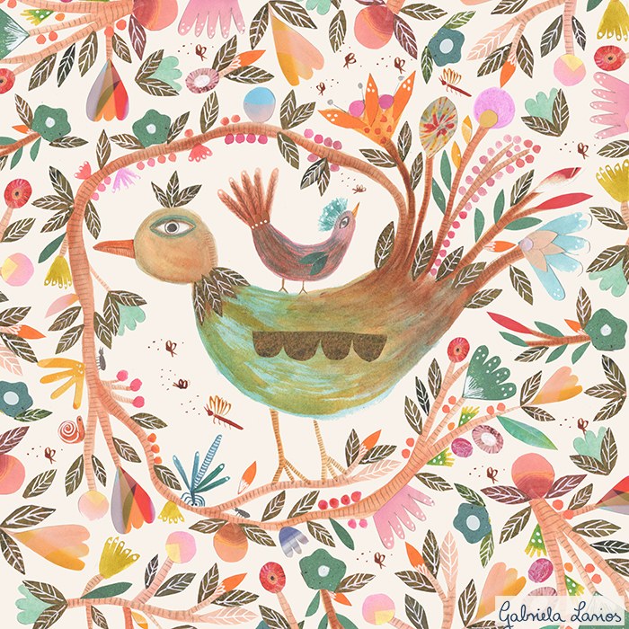 GLA0012 Birds among Branches TFHRA