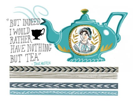 GILLIAN MARTIN GMA0269 Austen teapot 4