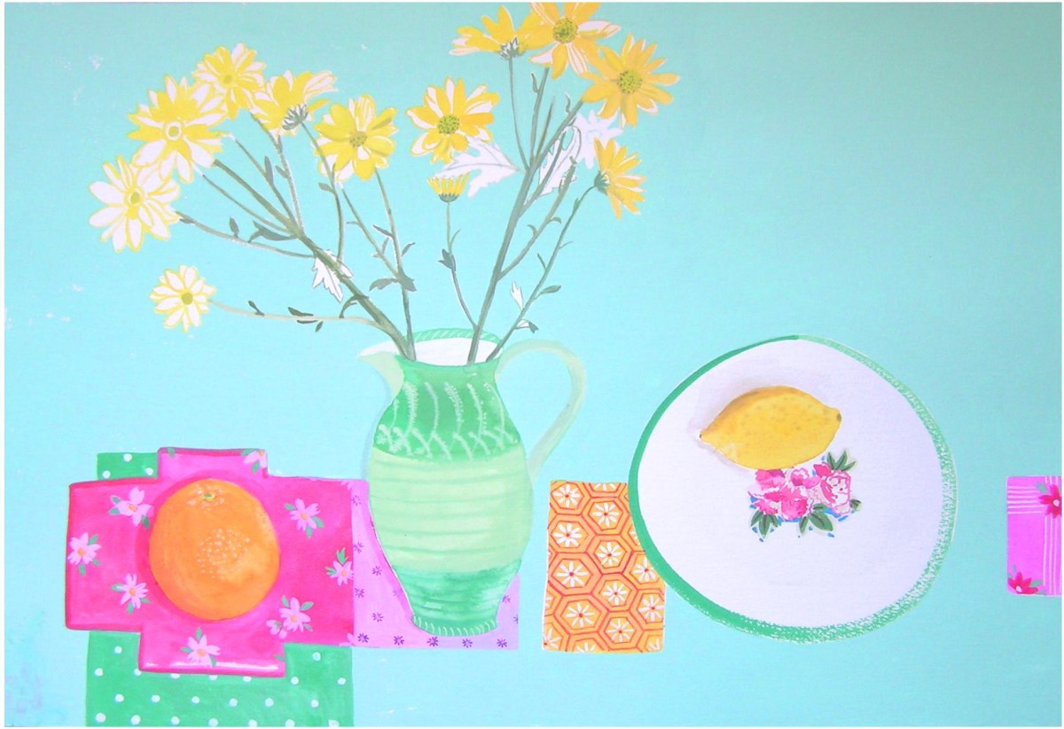 ASK0113YellowdaisiesorangeandlemonPLPRLE Y