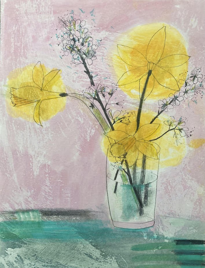 ASK0952PinkSkyAndSpringFlowersTFHRA