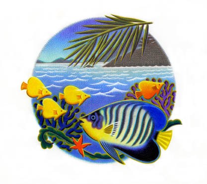 AR JTW0003 Travel Circle Fish