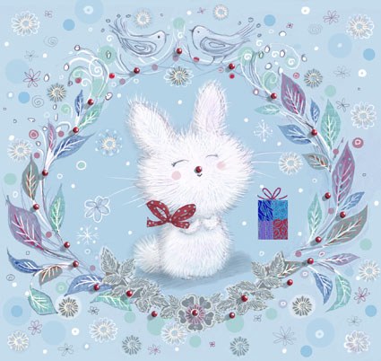 PAT0300 Christmas Bunny1 TFHRA Y