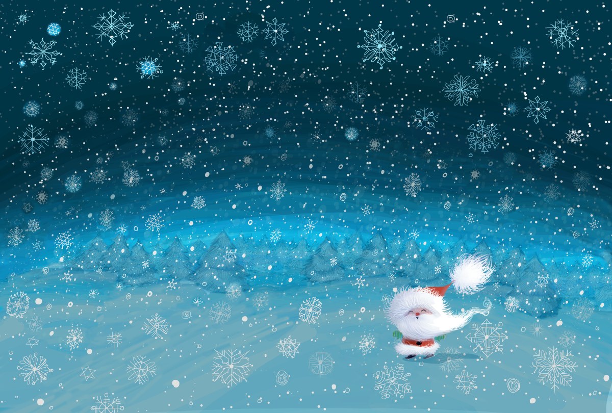 PAT0332 Santa Snow