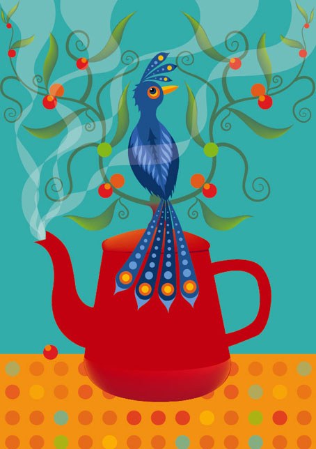 SZC0088 redhot teapot