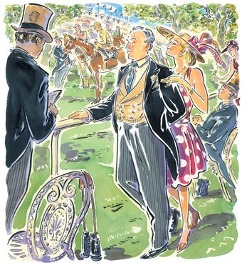 AR PCX0008 Morning Suit at the Races