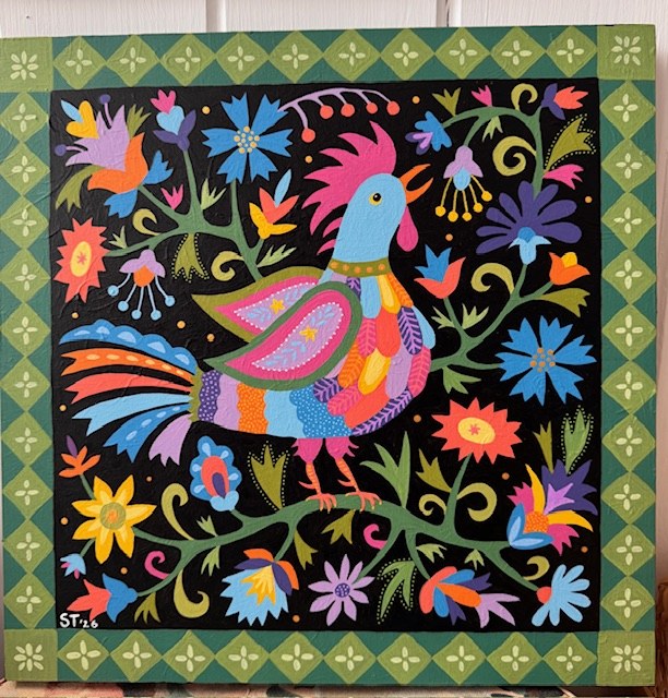 SZT0708 folkbirdborder