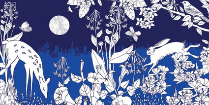 TFL0325 Moonflowers nightjar birdies