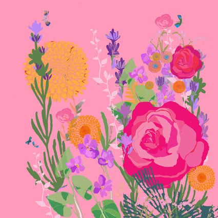TFL0549 Scented Garden Flutter