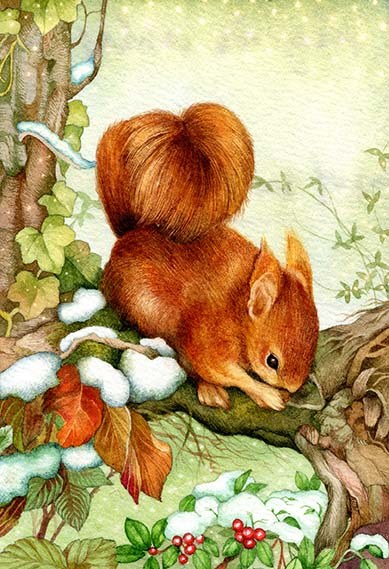 Valerie Greeley VG1034 red squirrel PLX