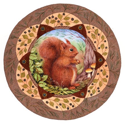VG0970 red squirrel 2 miniature TAPWWEX PW