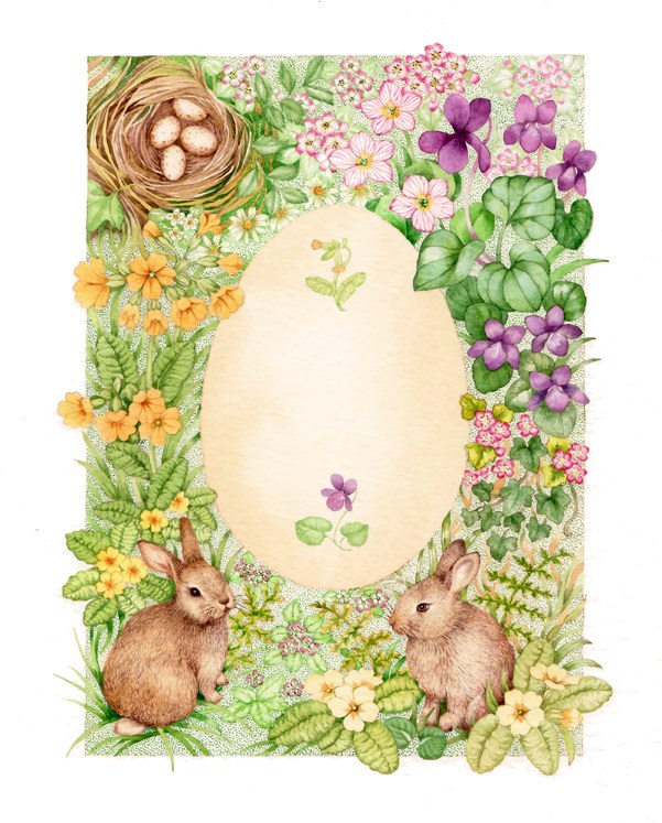 VG0597 rabbit Easter egg PLGWW