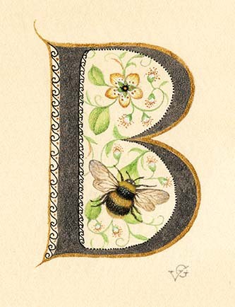 VG1011 TFHRA Letter B bee