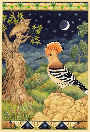 VG1083 TFHRA Hoopoe cardLR