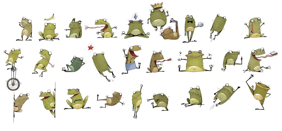 AR ALB0006Princesses AllFrogs