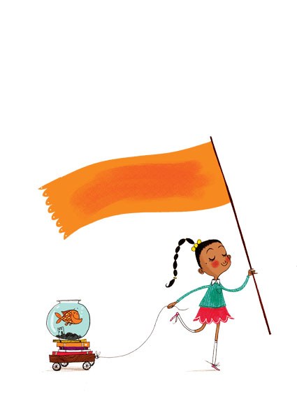 AR ATS0502 WBD Flag Girl
