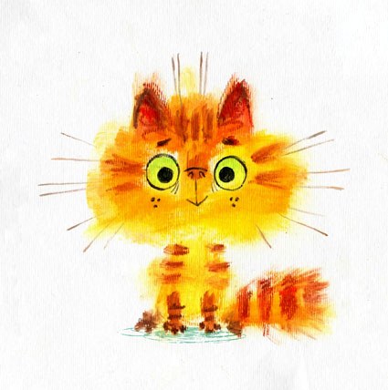 AR ACH0184 Yellow cat