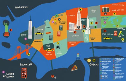 PTH0239 NYC Map PLPZNAUKEU PLPCWWX