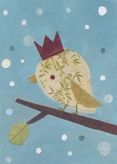 AR MIQ0025 let it snow   crown birdy