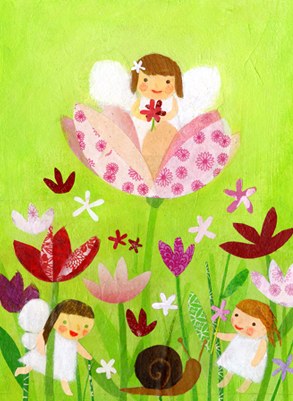 AR MIQ0012 Cards for girls green