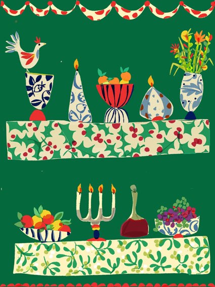 SCD0207 christmas table