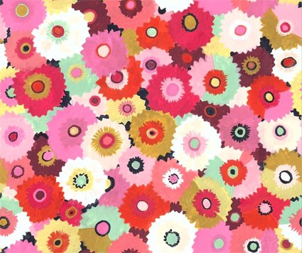 SCD0344 free spirit:flowerfields: 'morning faces'
