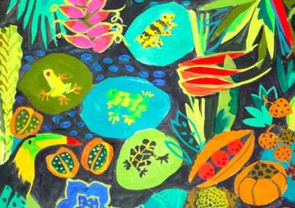 SCD0130 tropical frogs 2