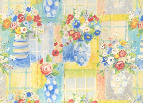 CCA0041 flowers in vases