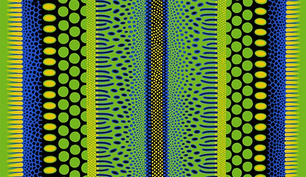 CIB0213 A Tropical Spot Green PD Y