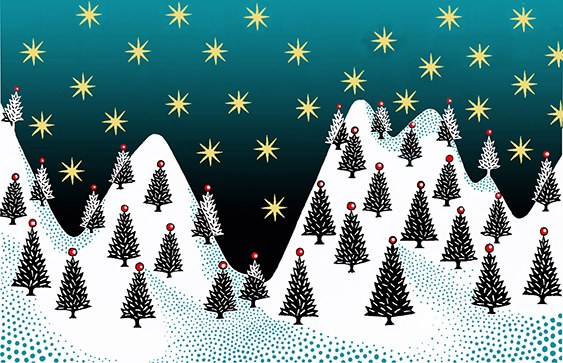 CIB0258 Christmas Tree Mountains PLGNA