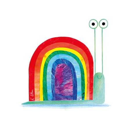 AR KRL0178 snail rainbow