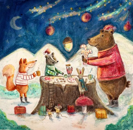 AP ALZ0001 christmas feast