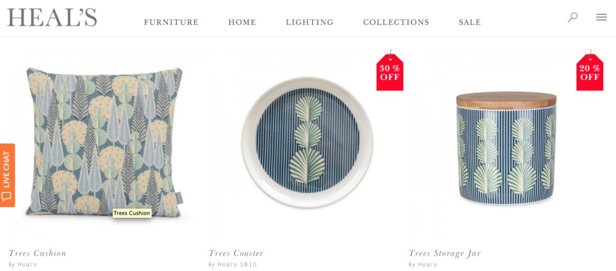 product designed for heals