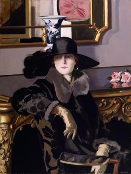 GLM 1680 A Lady in Black Cadell
