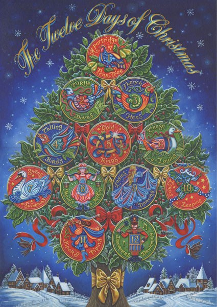 AP STA0010 12 days of christmas- Sally Taylor