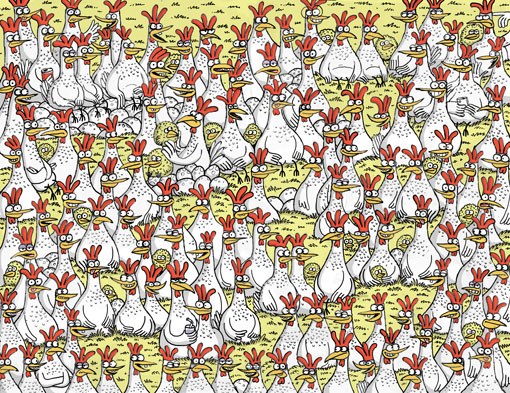 Aleksei Bitskoff AR ALB0117 Search and Find Alien chicken and chick