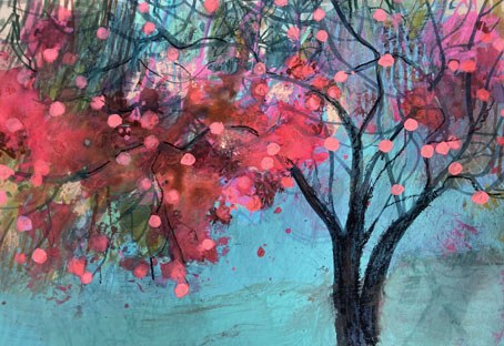 Jane Askey ASK0997 RadiantRedAppleTree