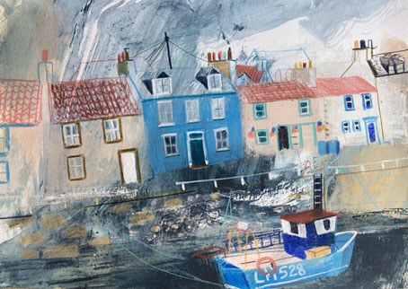 Jane Askey ASK1007 Blues of Pittenweem