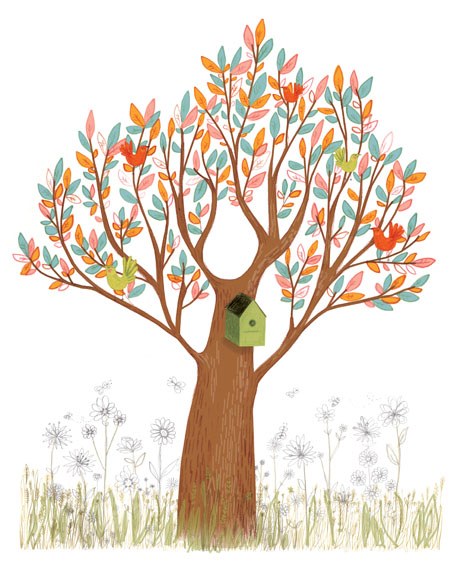 Kristyna Litten AR KRL0218 oak tree