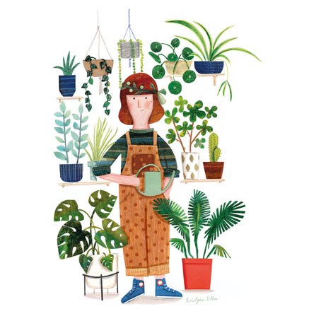 Kristyna Litten AR KRL0221 Plants woman copy