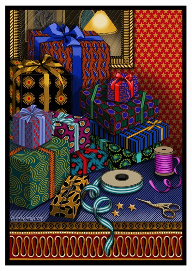 Cressida Bell CIB0364 Ribbons & Bows