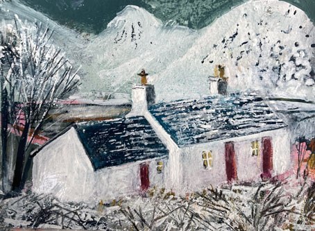 Jane Askey ASK0992 WinterLandscapeScottishLandscape