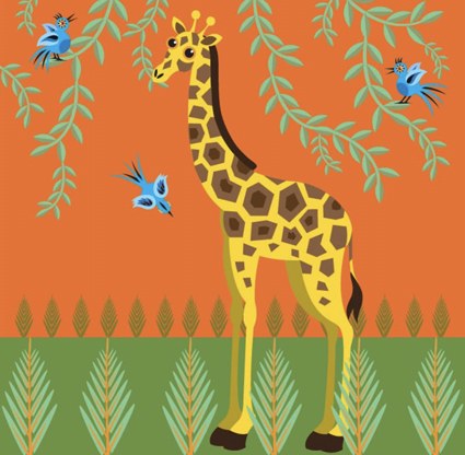 Patternistas SZC0122 Giraffe