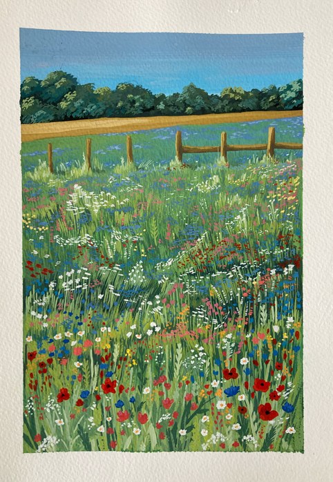 AR NSM0002 Wildflowers in Summer-Natalie Smillie