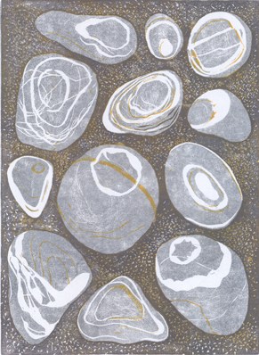 DLE0069 stones  Diana Leadbetter