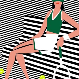 PTH0474 TENNIS STRIPES