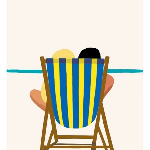 PTH0458 Deckchair for Two PLBJ