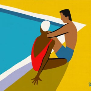 PTH0388 Pool Couple PLWPC